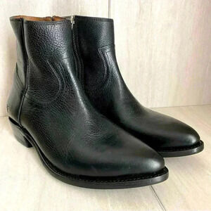 Frye Billy Black Leather Booties Women’s Size 11